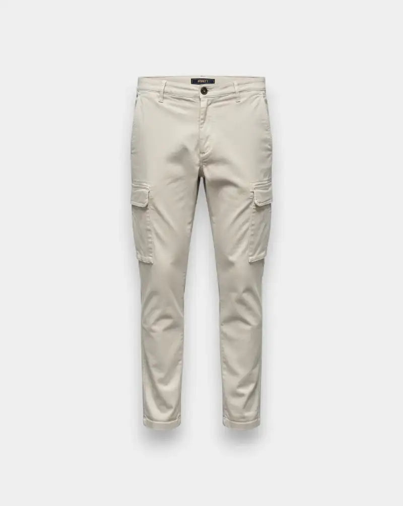 Pantalon 40 Weft Aiko AIKO 2374 W2139 PANNA BEIGE 40 WEFT