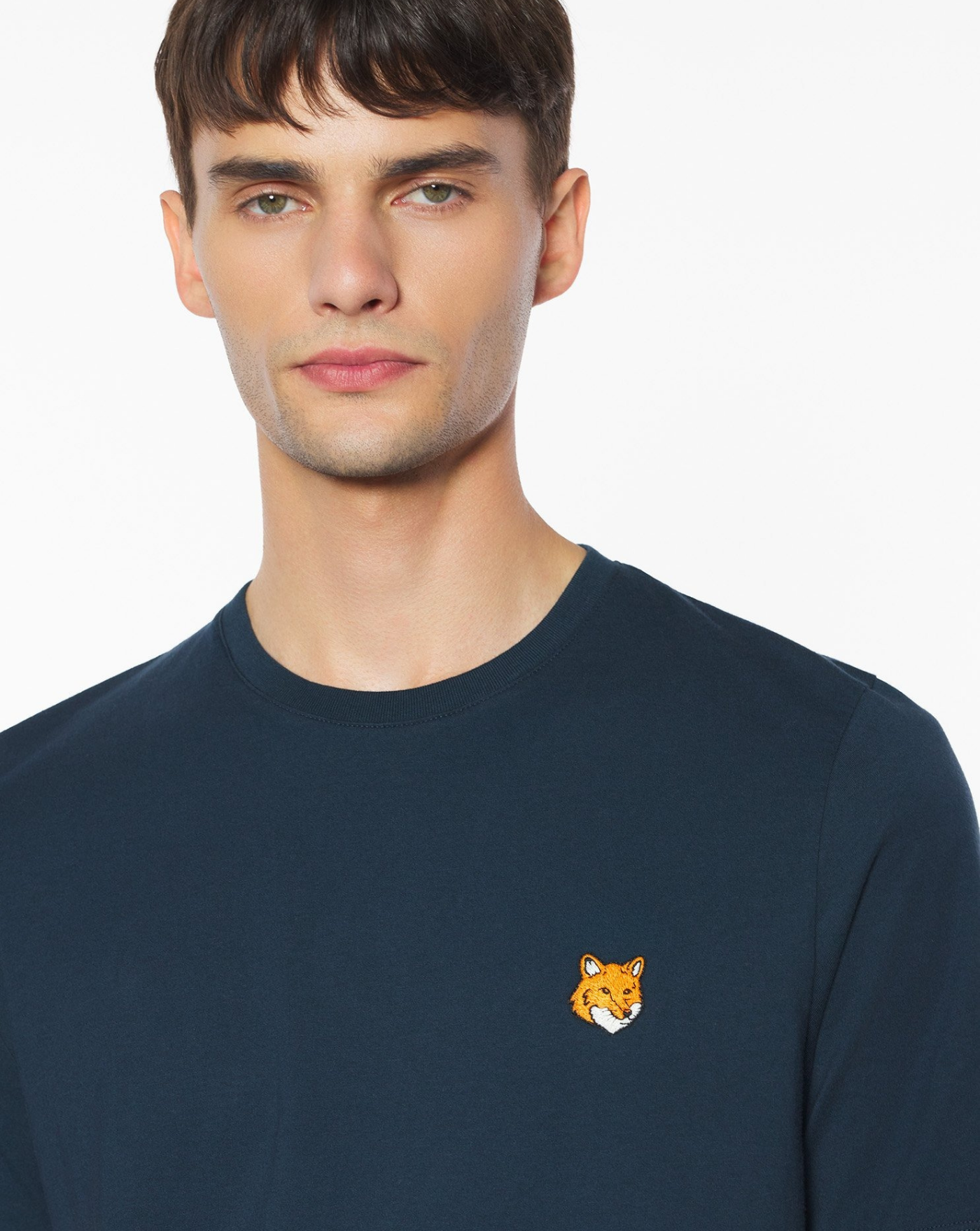 Camiseta Maison Kitsune Fox Head PM00107KJ7026 0413 MAISON KITSUNE