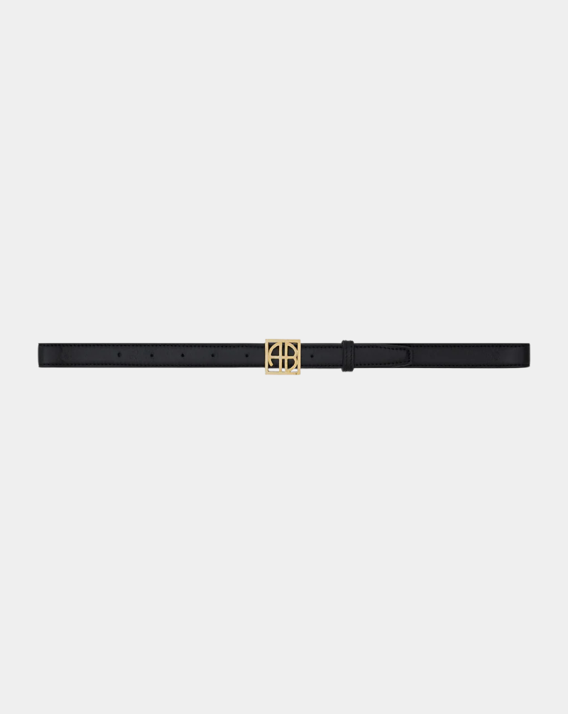Cinturon Anine Bing Monogram A1210461000 BLACK ANINE BING