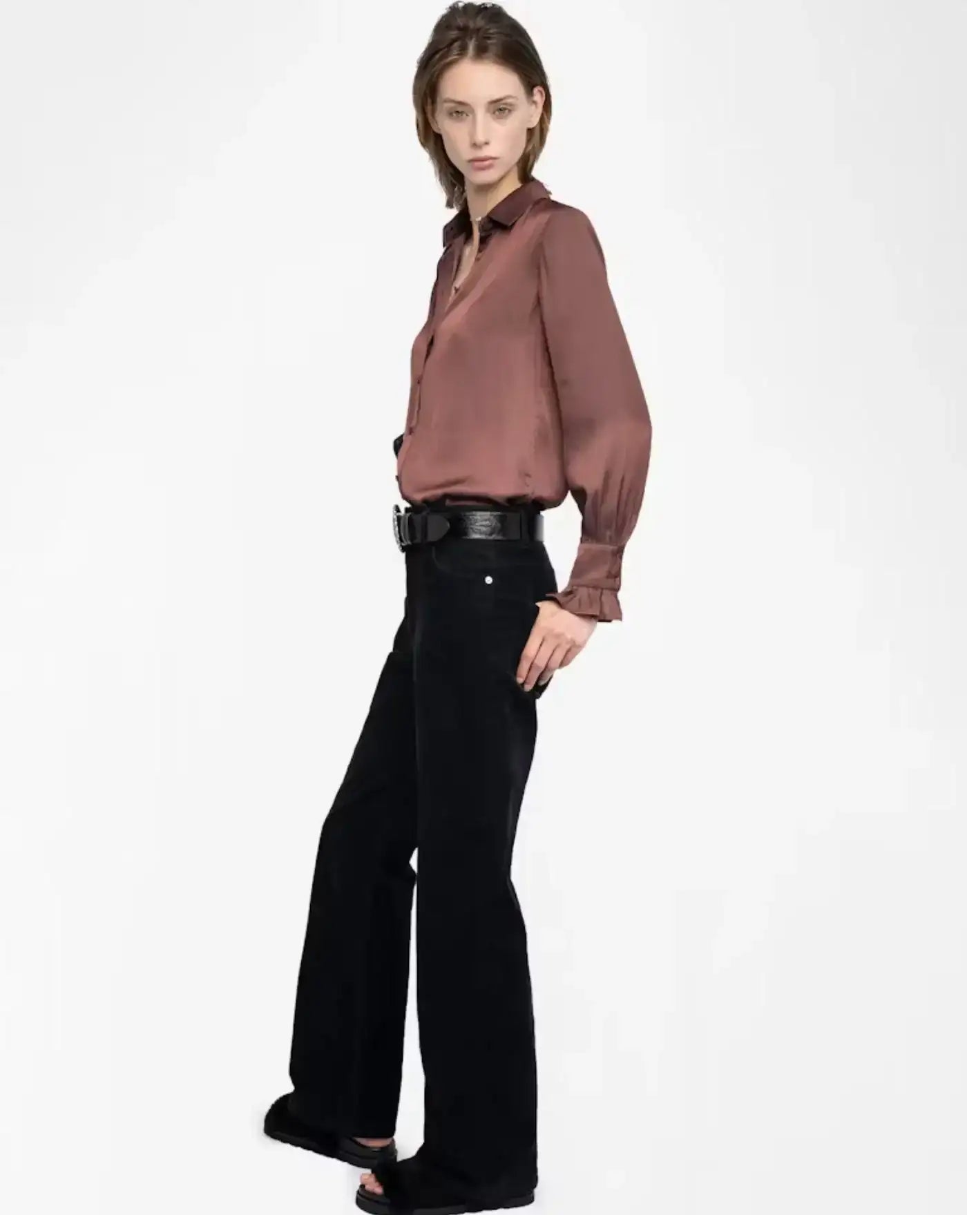 Camisa Zadig & Voltaire Thely Satin WWSH02226 540 ZADIG & VOLTAIRE