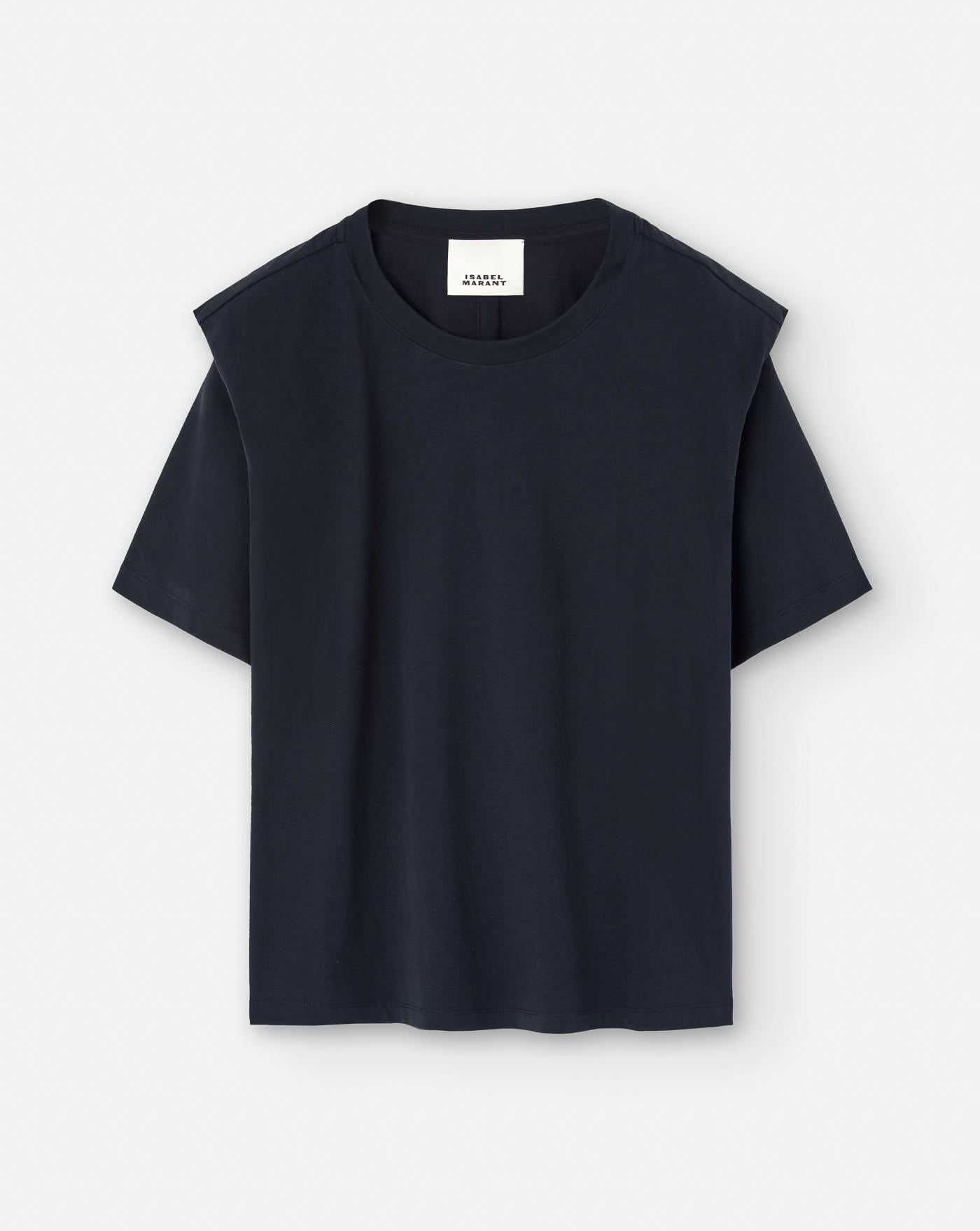 Camiseta Isabel Marant Zelitos TS0041FAA1N41I 01BK ISABEL MARANT