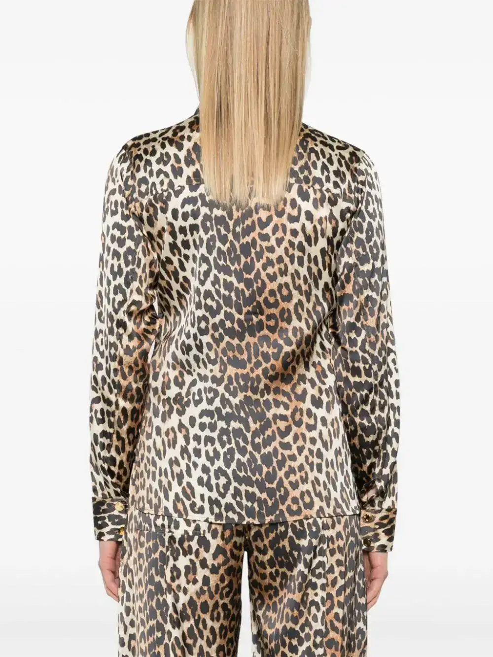 Blusa Ganni Printed W0321 943 GANNI