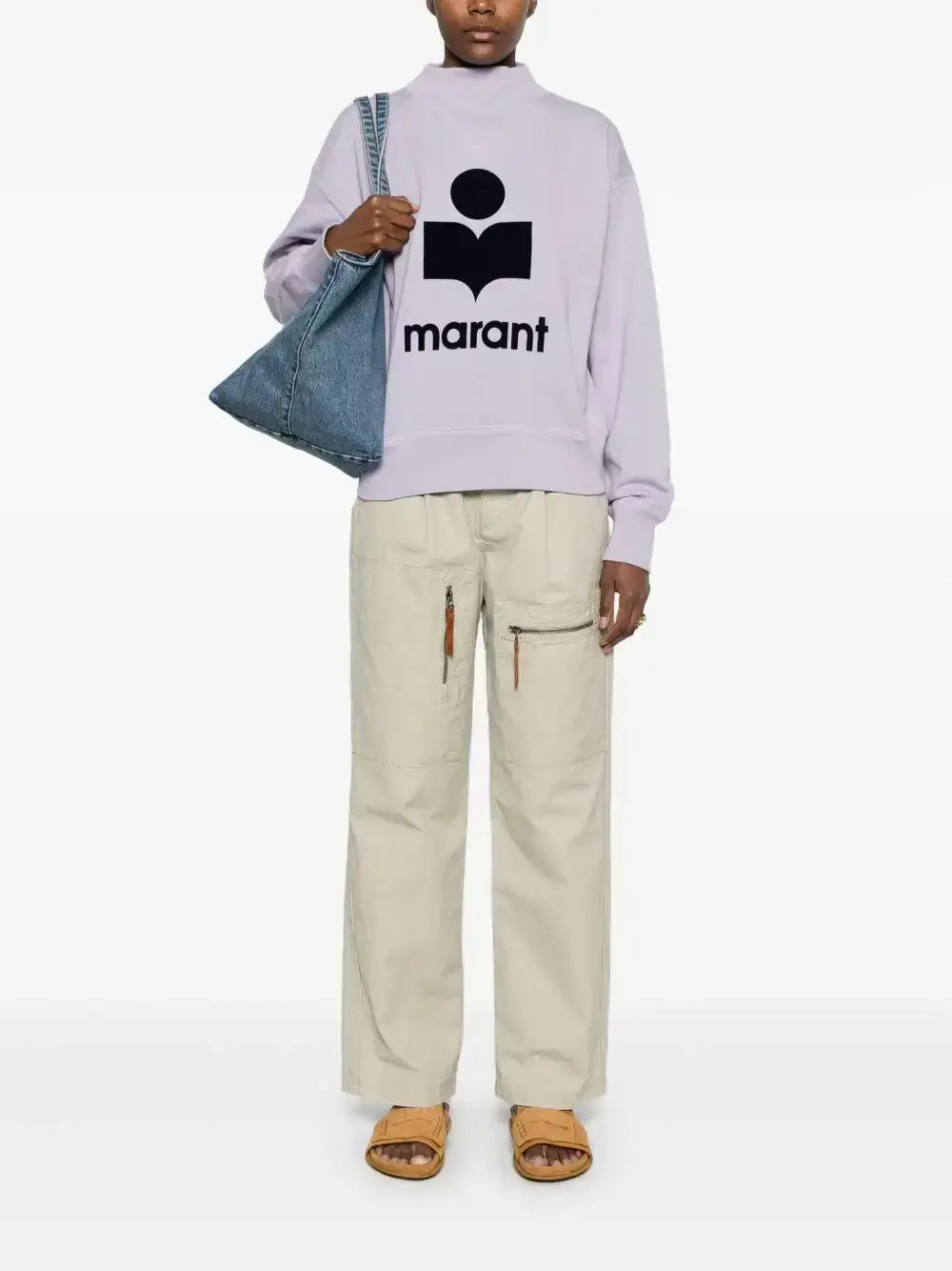 Sudadera Isabel Marant Moby SW0003FAA1M07E LCDN ISABEL MARANT