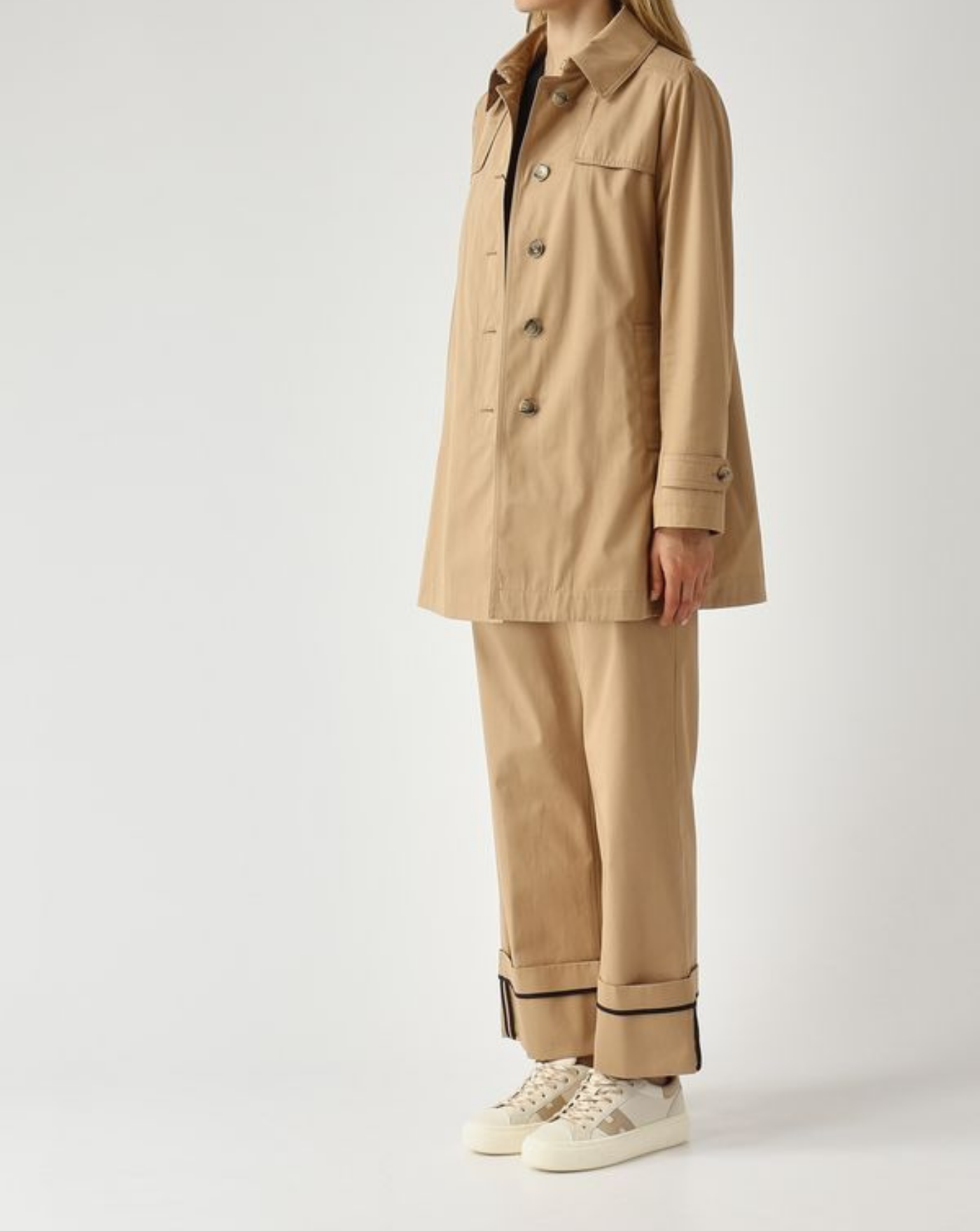 Chaqueta Herno Woven Half Coat GC000567D 132382157 HERNO