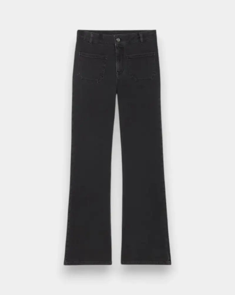 Pantalon Vanessa Bruno Dompay Flare 1HVA94 V04010BLACK VANESSA BRUNO