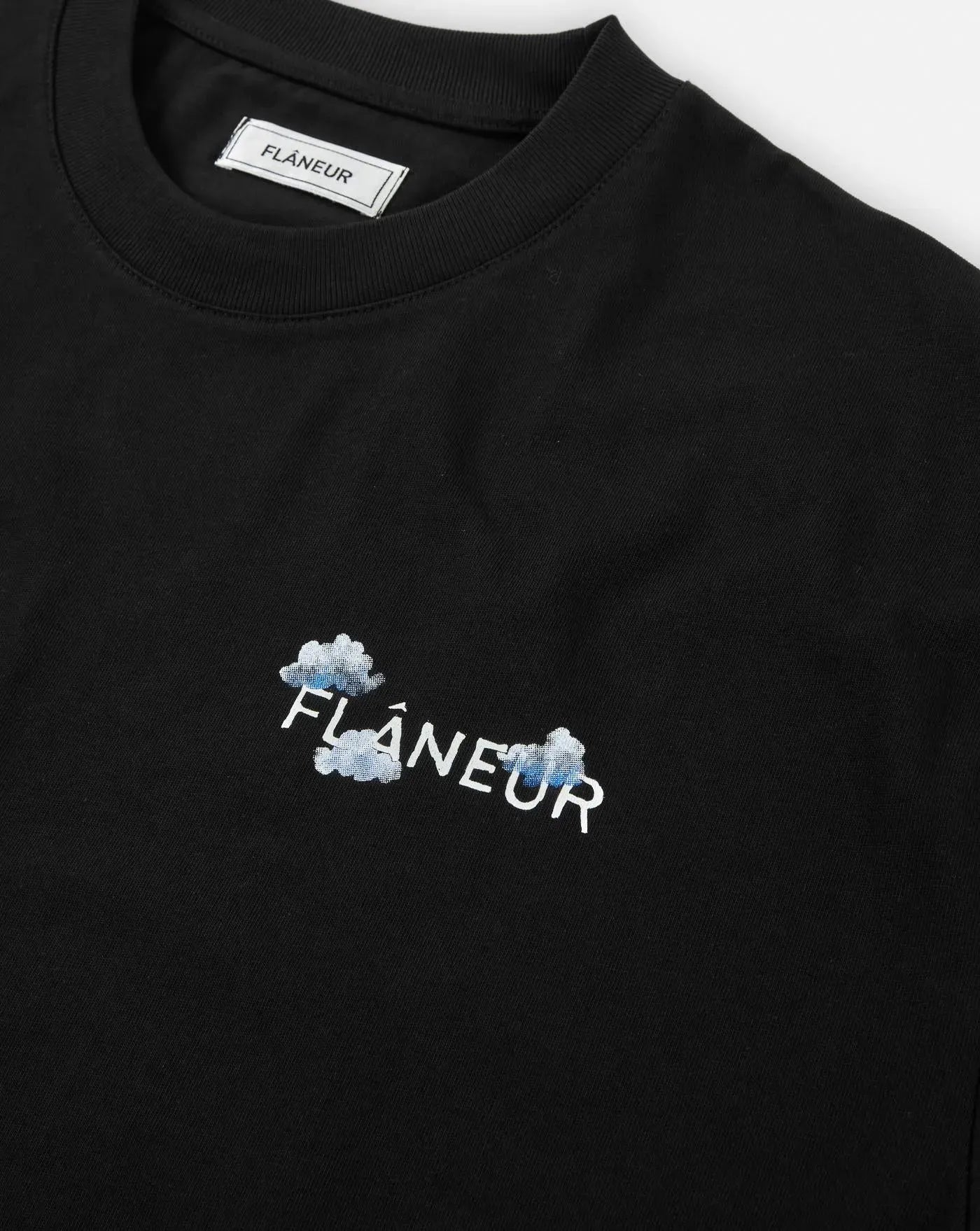 Camiseta Flâneur Aéronautique F15029 BLACK FLANEUR
