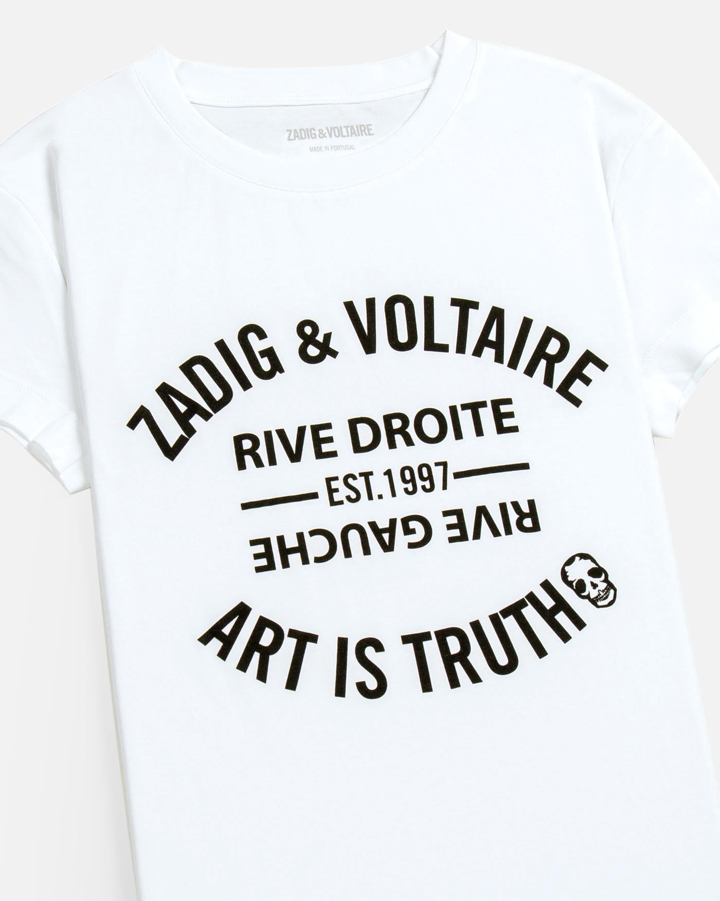 Camiseta Zadig&Voltaire walk blason JWTS02769 WHITE 107 ZADIG & VOLTAIRE