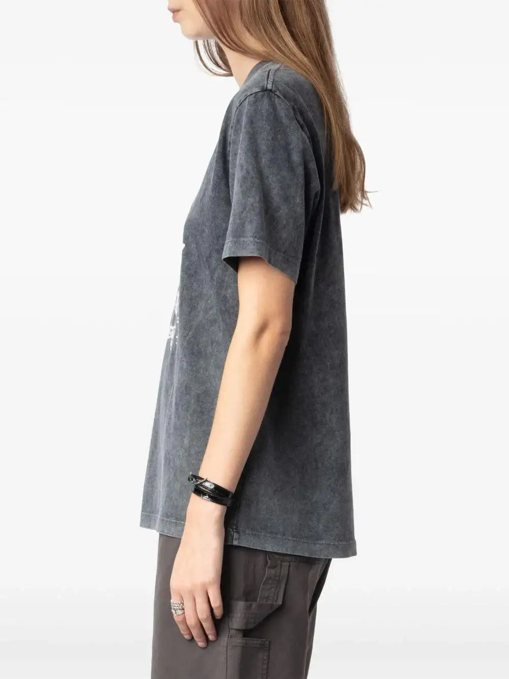 Camiseta Zadig & Voltaire Edwin Bc Happy Mouse JWTS02805 CARBONE 21 ZADIG & VOLTAIRE