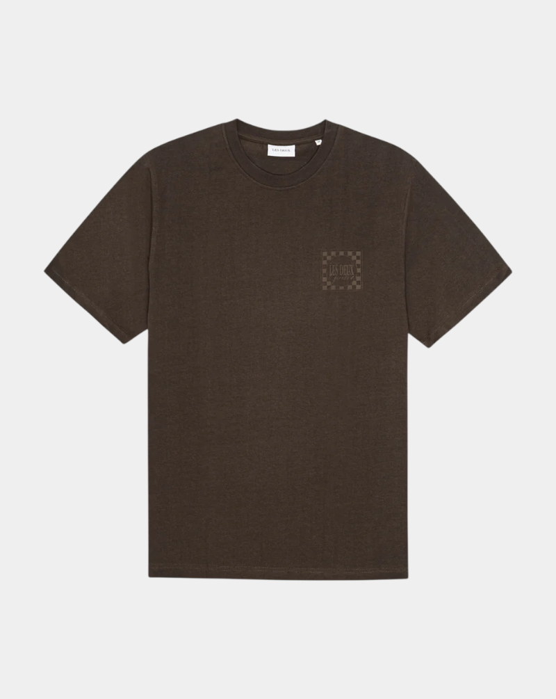 Camiseta Les Deux Ben Goods T-shirt 1001506 962TURKISH COFFE BROWN LES DEUX