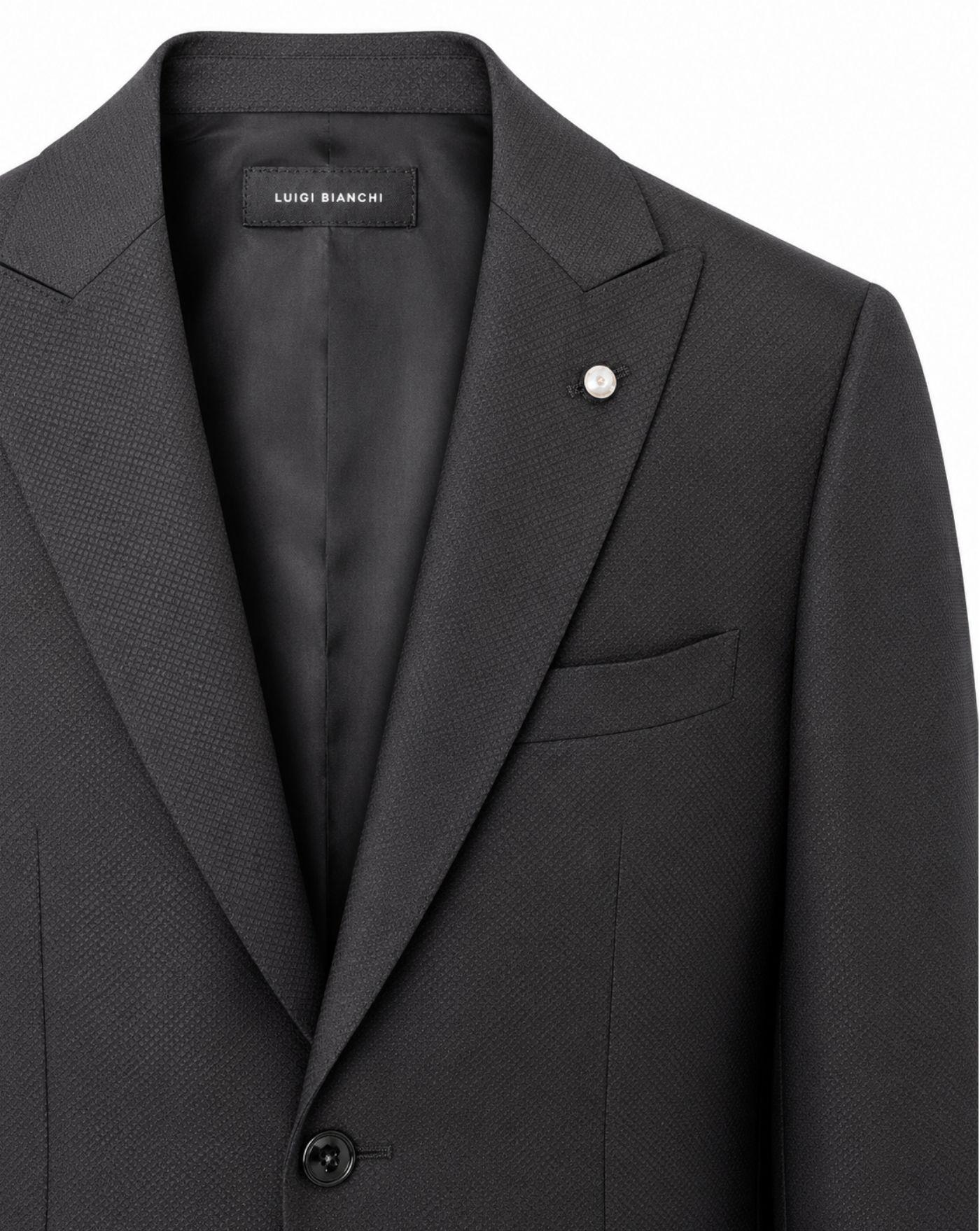 Traje Luigi Bianchi Mantova 330092-3438/1376 BLACK LUIGI BIANCHI MANTOVA