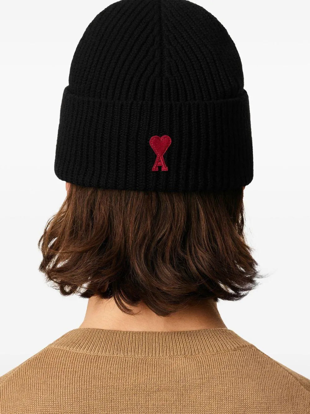 Gorro Ami Paris Ami de Coeur BFUHA116018 009 AMI PARIS
