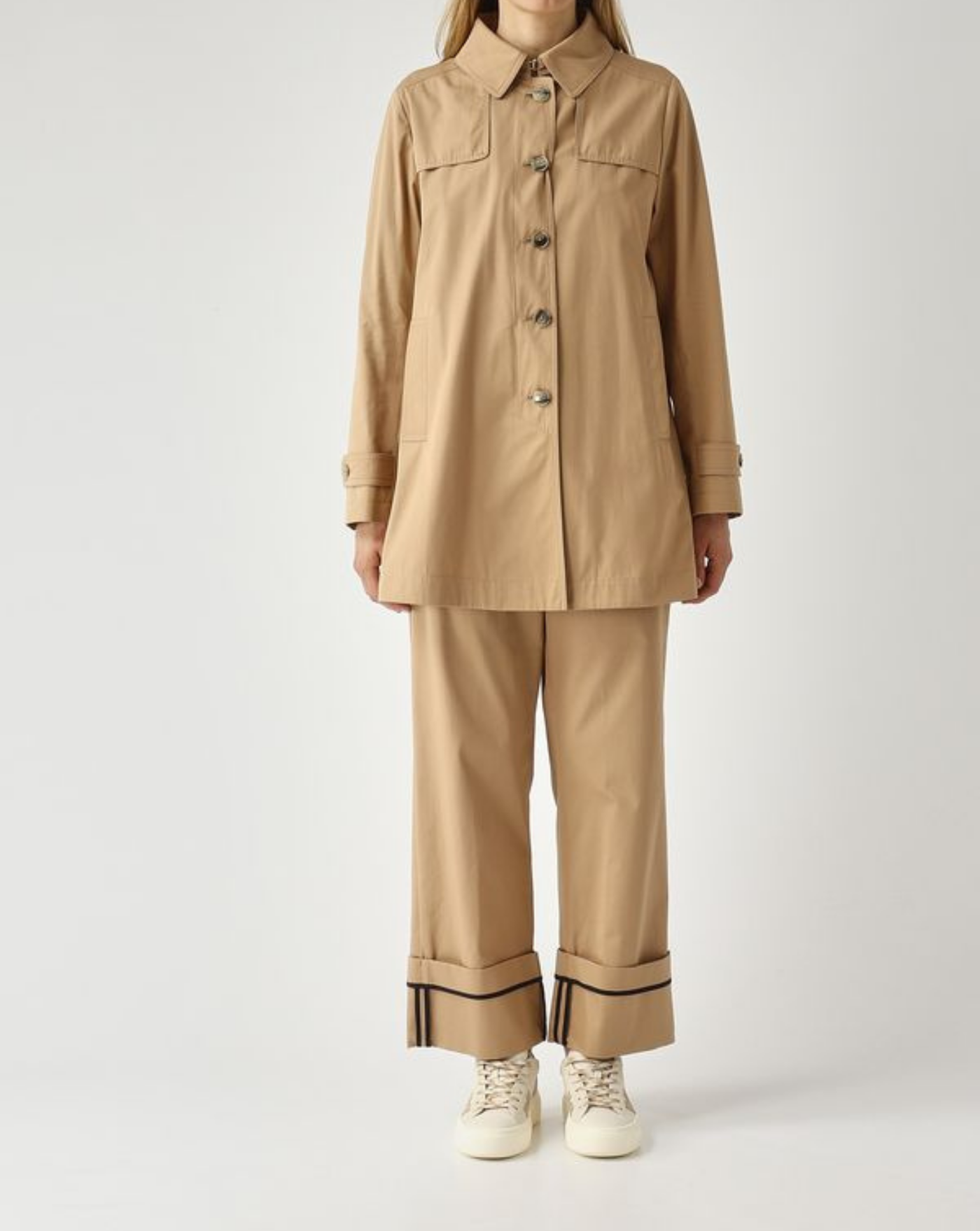 Chaqueta Herno Woven Half Coat GC000567D 132382157 HERNO