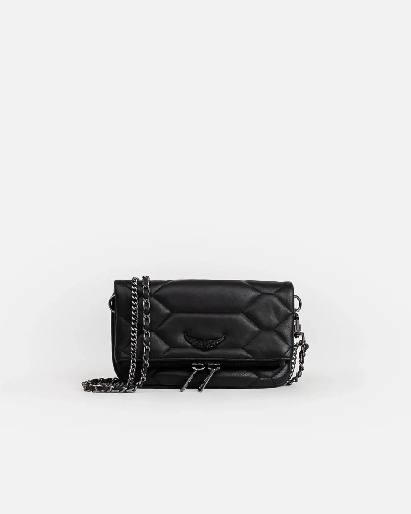 Bolso Zadig & Voltaire Rock Nano XL Mat Scale LWBA00052 NOIR 001 ZADIG & VOLTAIRE