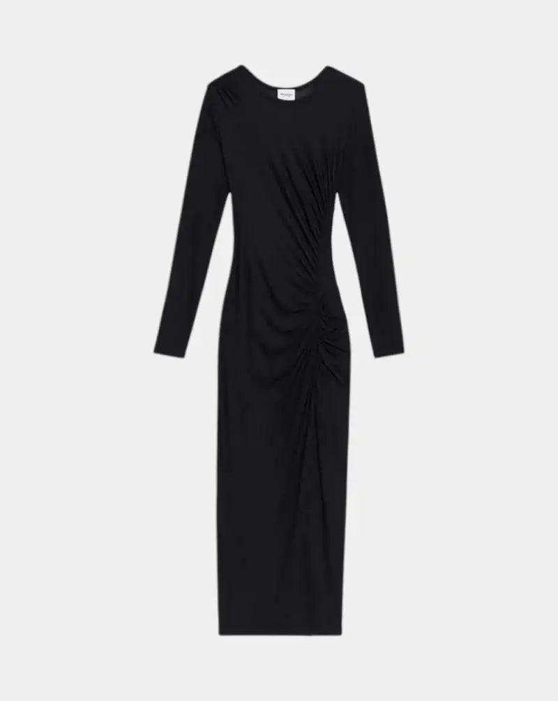 Vestido Isabel Marant Jelina RO0349FB C3K01E 01BK ISABEL MARANT