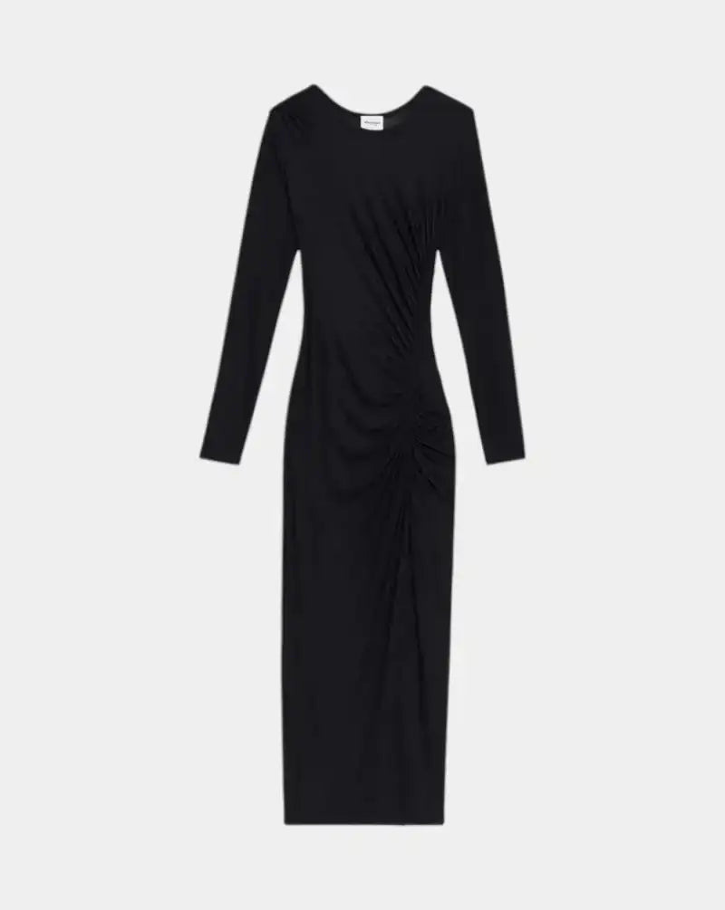 Vestido Isabel Marant Jelina RO0349FB C3K01E 01BK ISABEL MARANT