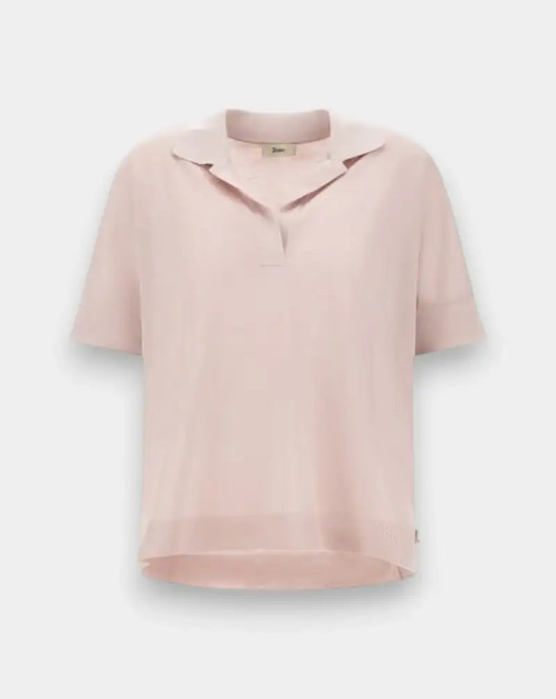 Polo Herno Glam Knit Effect JPL00113D 520564035 HERNO