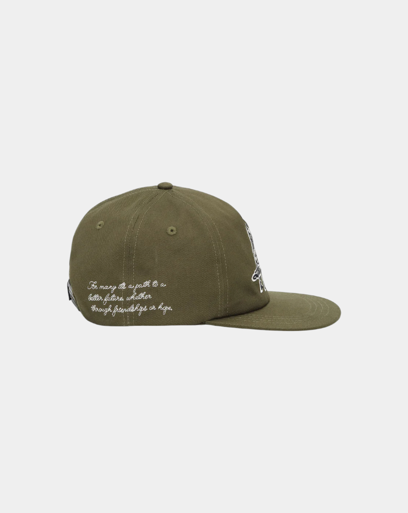Gorra Les Deux Basketball Player Letterman Cap 1001437 522OLIVE NIGHT LES DEUX