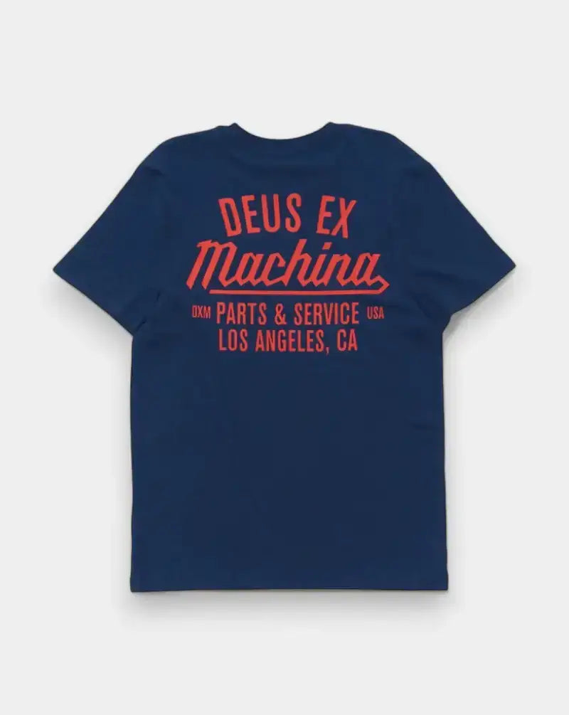Camiseta Deus Ex Machina Overbite DMP251953C MECHANIC BLUE DEUS EX MACHINA