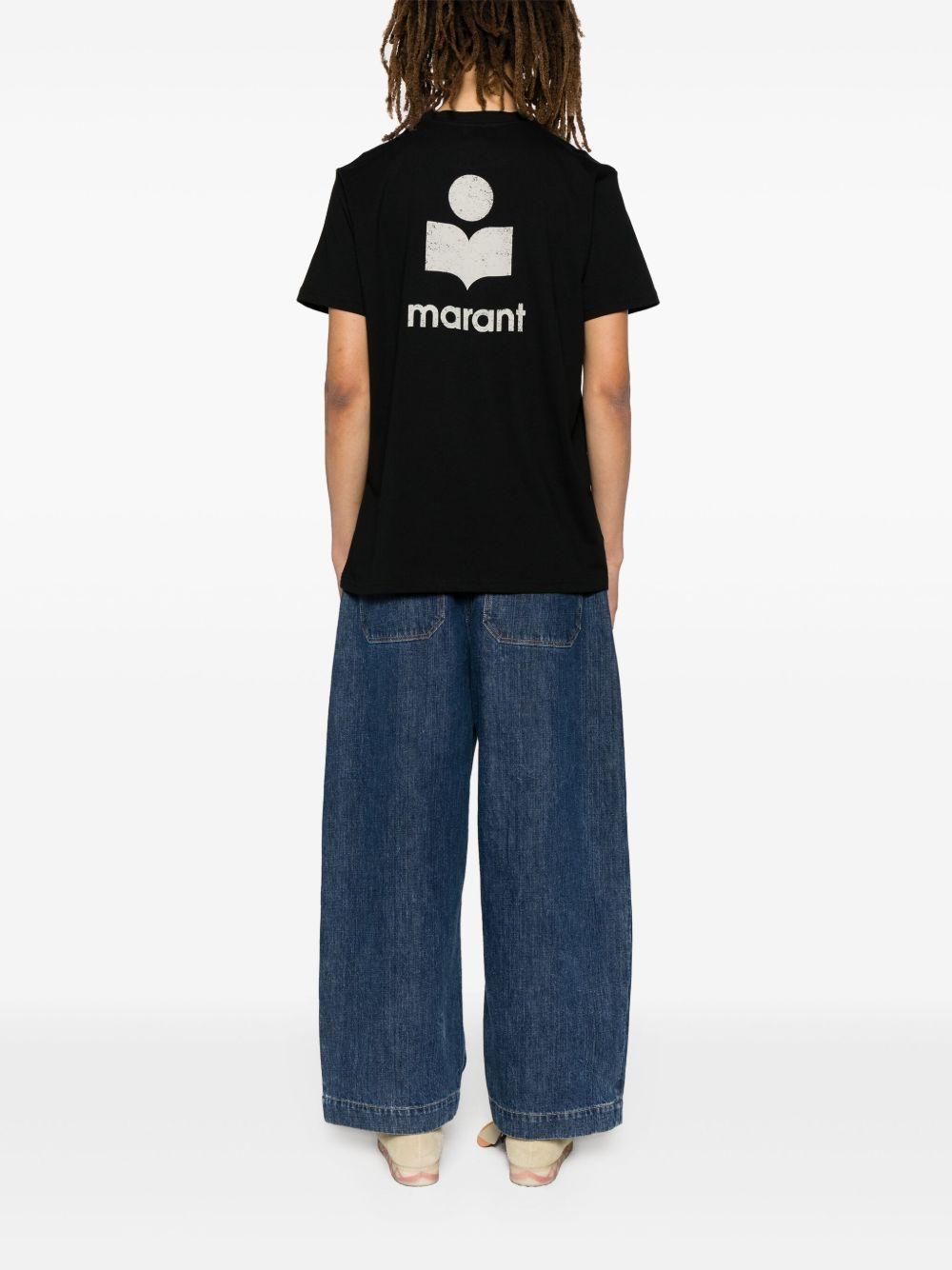 Camiseta Isabel Marant Classic TS0047HAB1N19H BKEC ISABEL MARANT