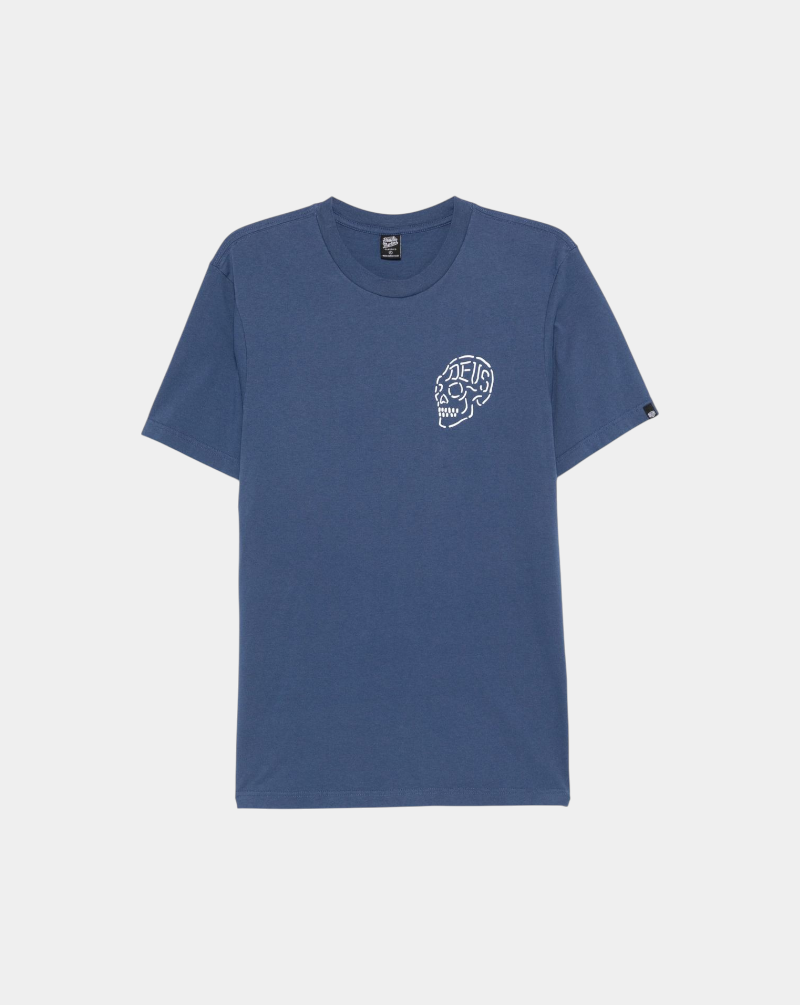 Camiseta Deus Ex Machina Venice Skull DMH31645C MECHANIC BLUE DEUS EX MACHINA
