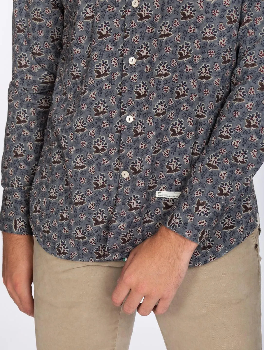 Camisa Tintoria Mattei Estampado 1RC1NJWFD1 97 TINTORIA MATTEI