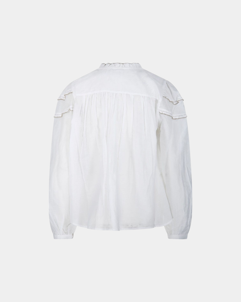 Blusa Isabel Marant Christa HT0681FB B3J04E 20WH ISABEL MARANT