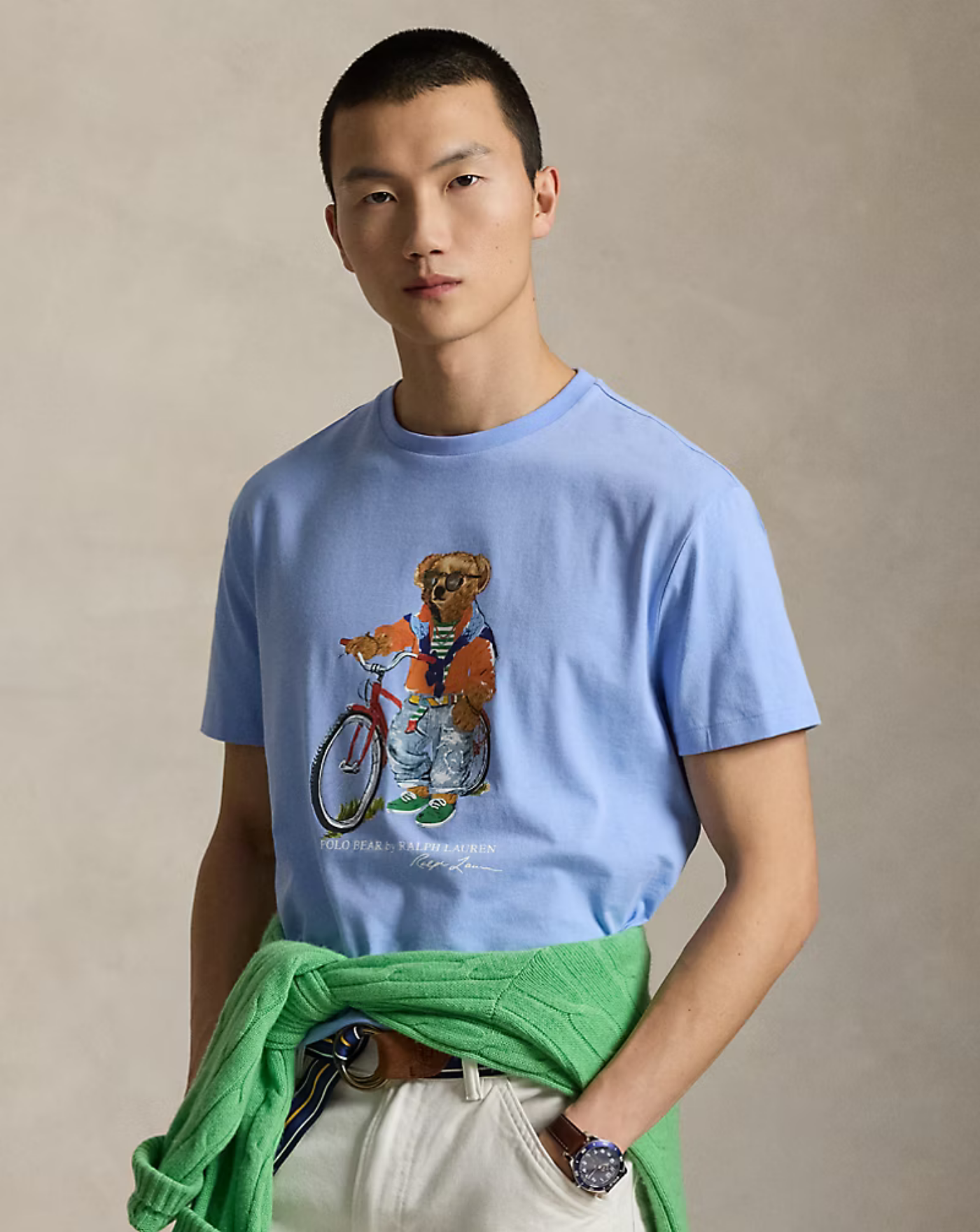 Camiseta Polo Ralph Lauren Bear 710B16612001 AUSTIN BLUE- SUMMER BEAR POLO RALPH LAUREN