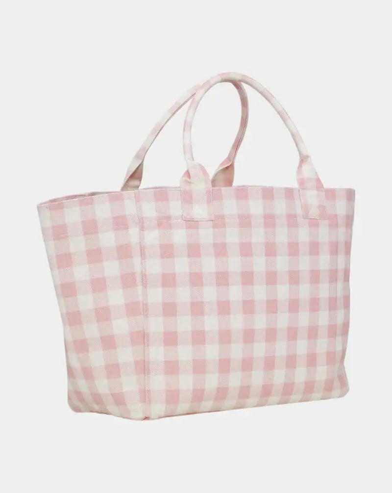 Bolso Ganni Shopper XXL Pocket Vichy A6894 038 GANNI