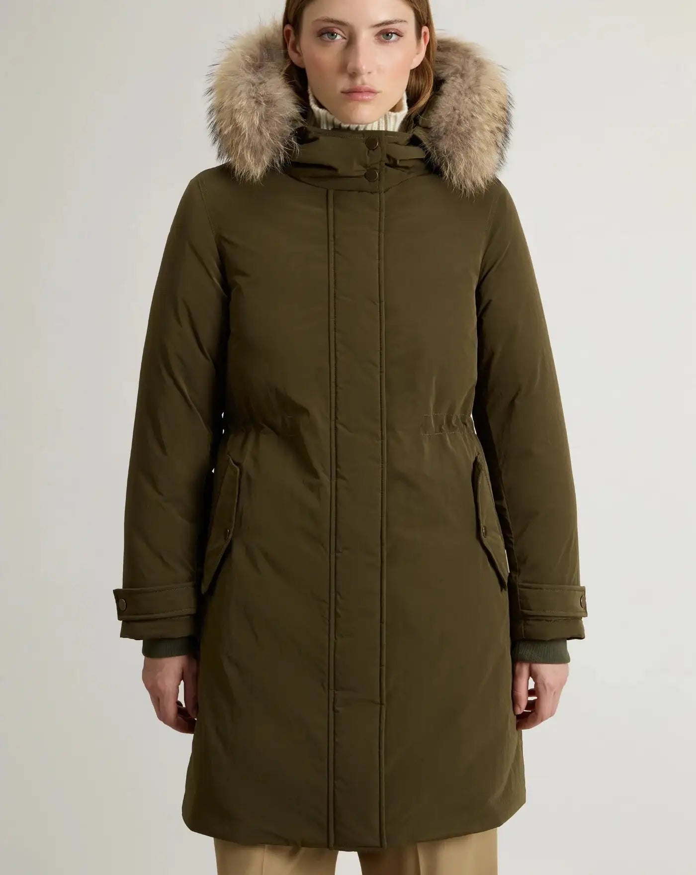 Chaqueta Woolrich Grace Fur Parka CFWWOU2044FRUT5092 614 WOOLRICH