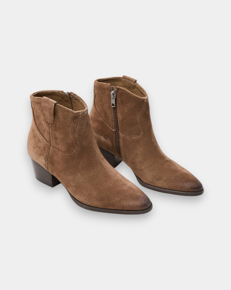 Zapatos Ash Suede Velours Fandando FAME01 CAMEL ASH