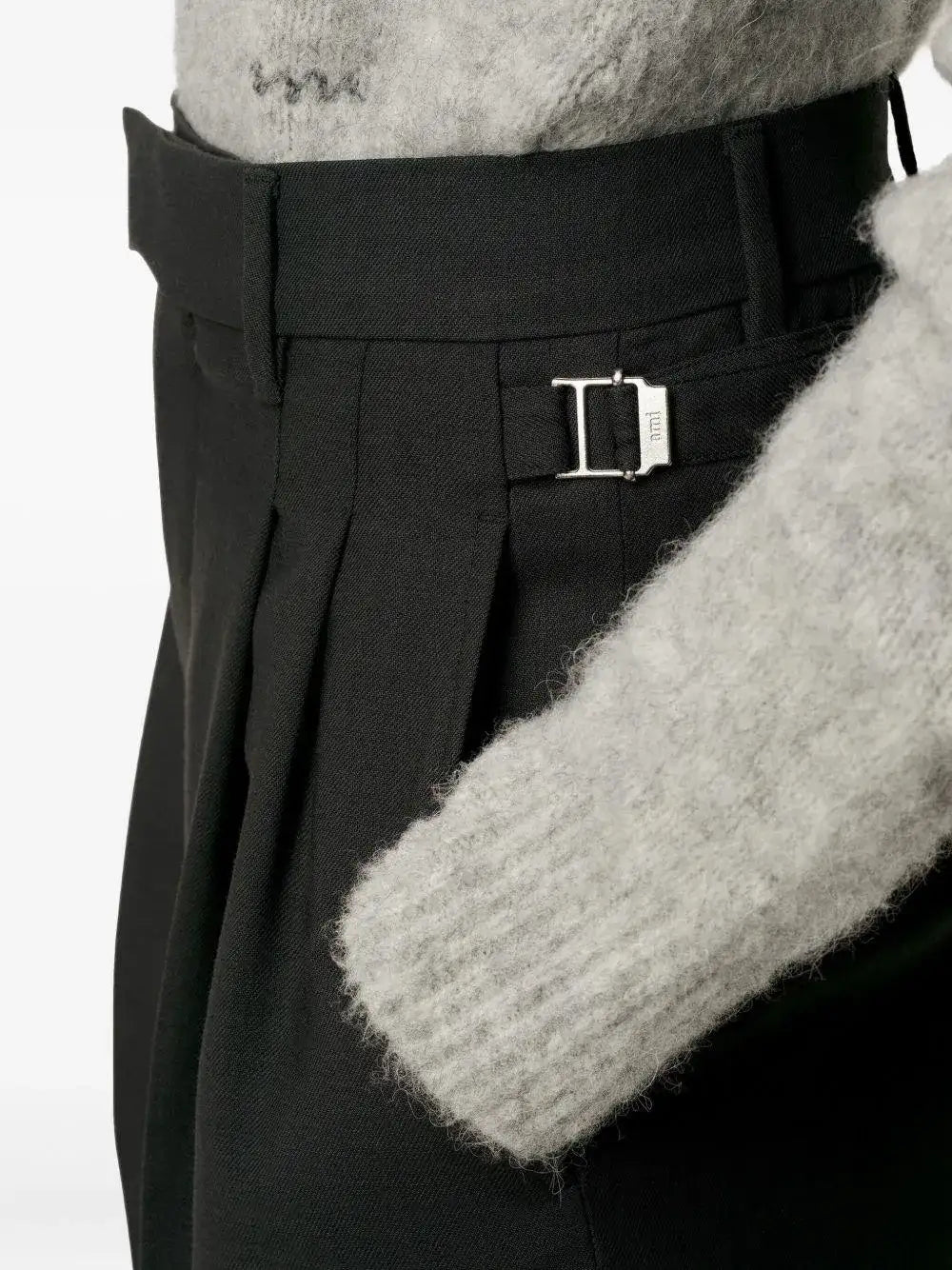 Pantalon Ami Paris High Waist FTR818WV0066 020 AMI PARIS