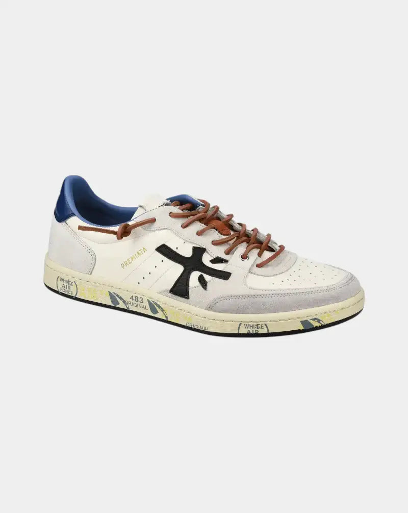 Zapatillas Premiata Basket Clay 7617 BSKTCLAY 7617 WHITE/BLUE