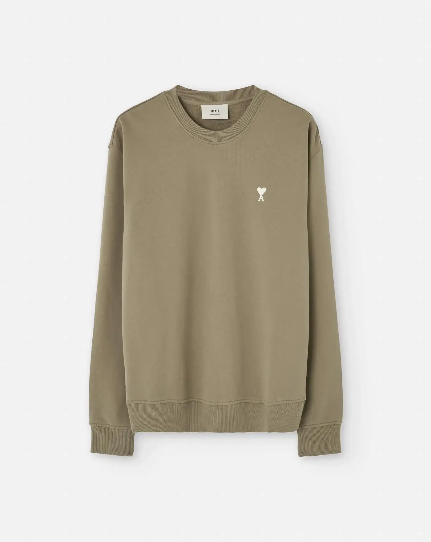 Sudadera Ami Paris Off White Ami de Coeur HSW060 730375 AMI PARIS