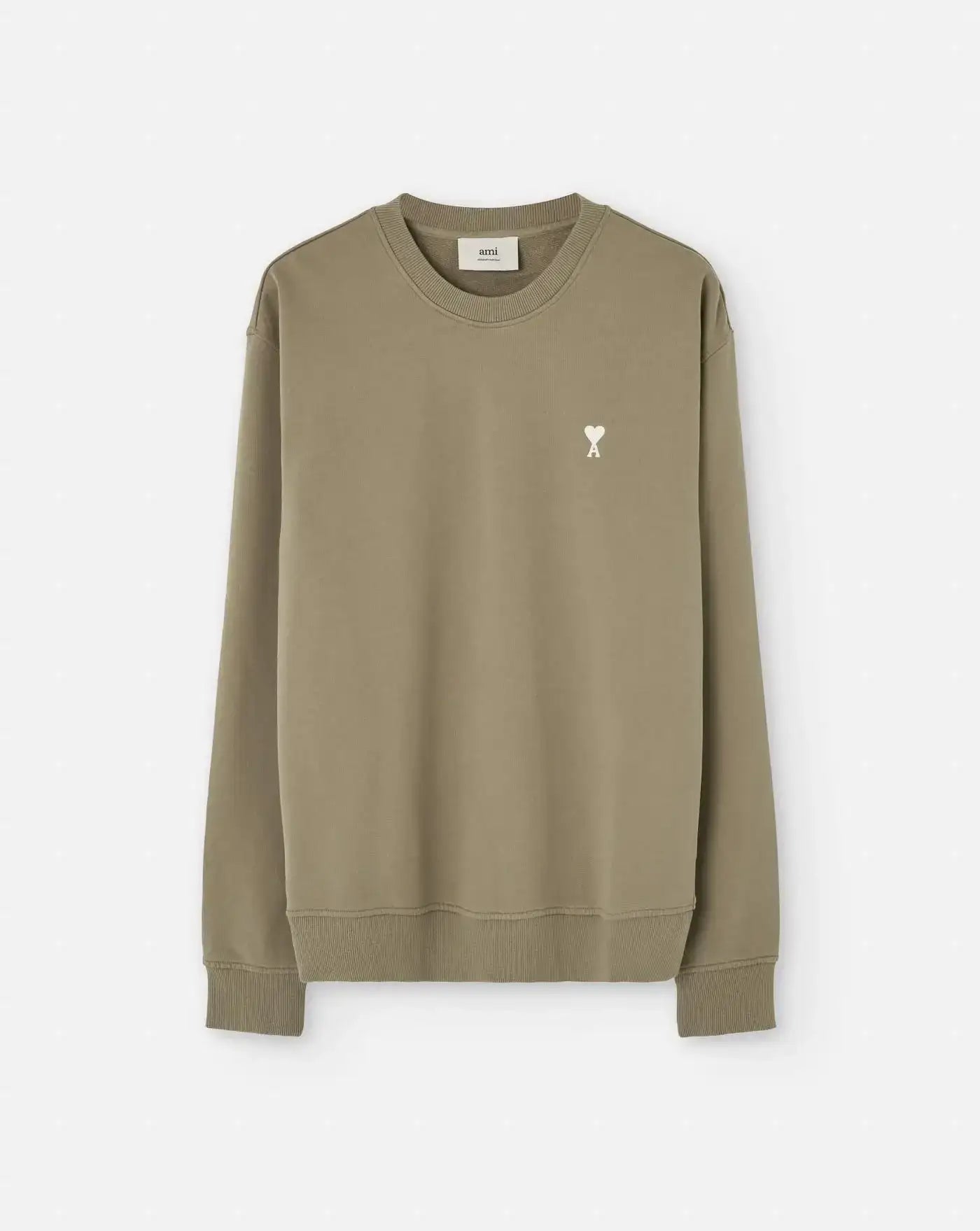 Sudadera Ami Paris Off White Ami de Coeur HSW060 730375 AMI PARIS