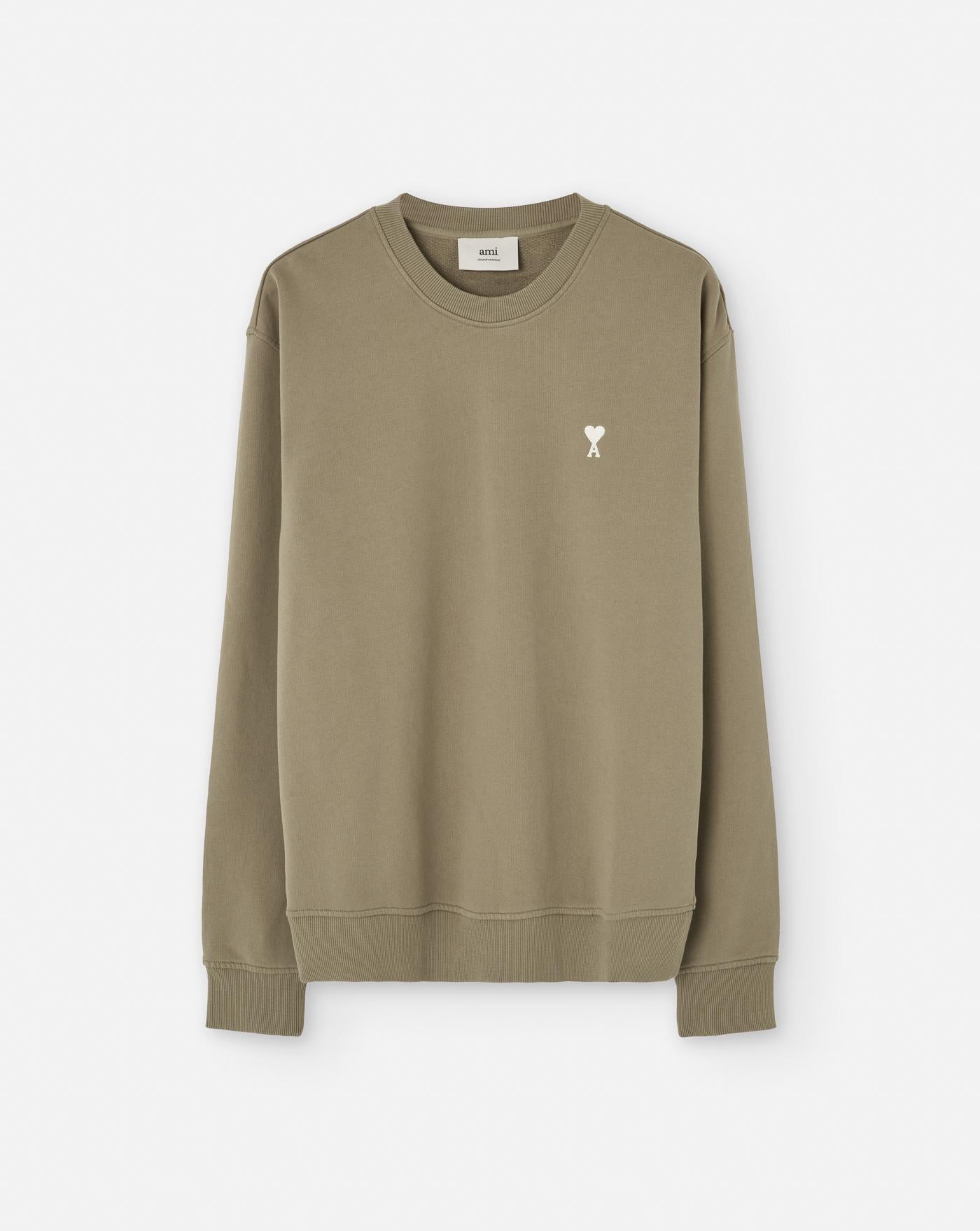 Sudadera Ami Paris Off White Ami de Coeur HSW060 730375 AMI PARIS