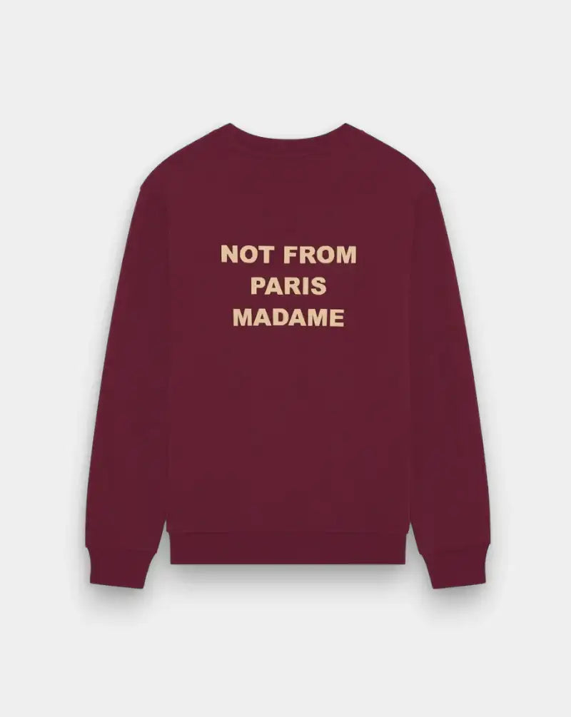Sudadera Drole de Monsieur Le Sweatshirt Slogan SW149 CO127 WN DROLE DE MONSIEUR