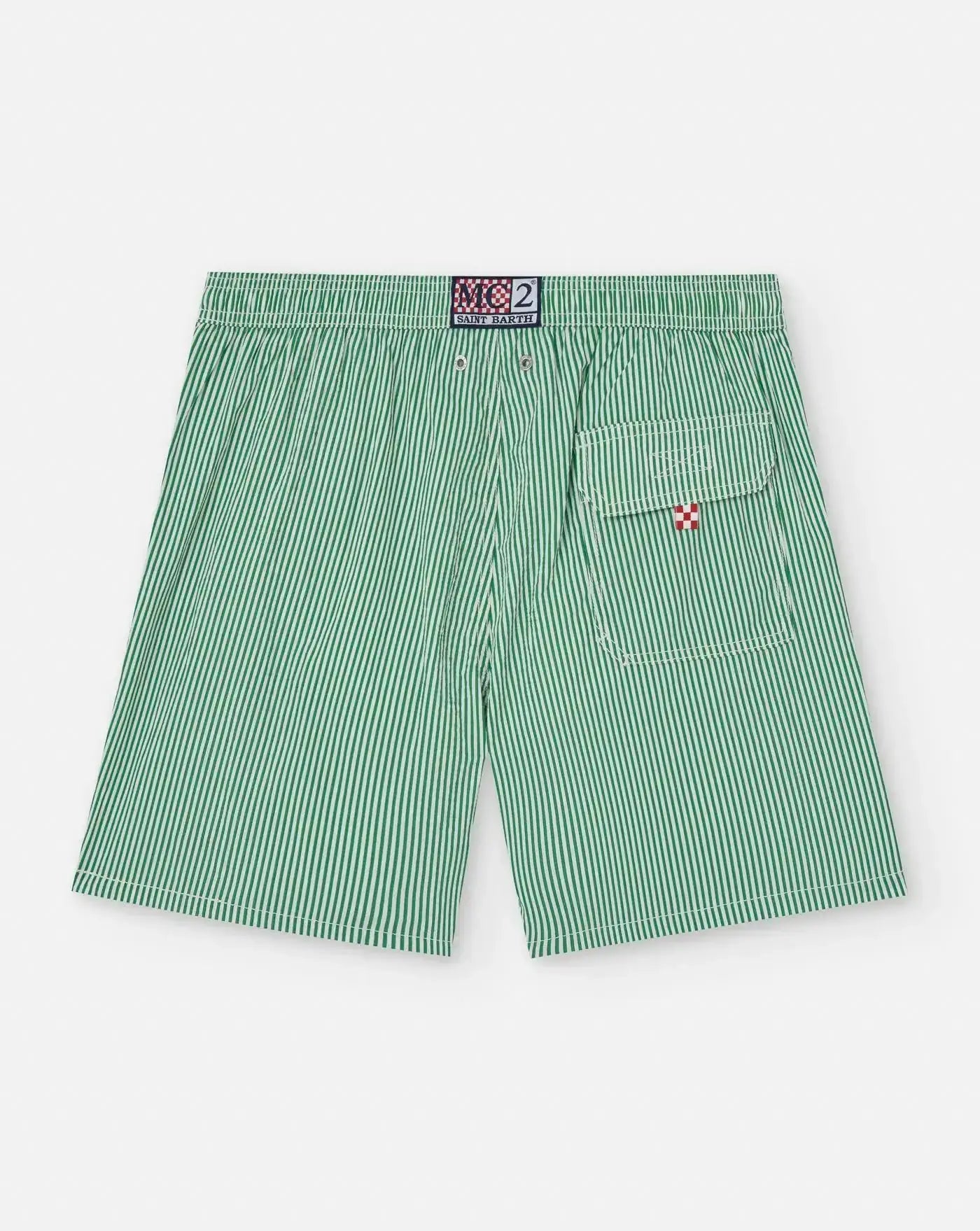 Bañador Mc2 Saint Barth Seersucker PATM001 01651H SEERSUCKER STRIPES 57 MC2 SAINT BARTH