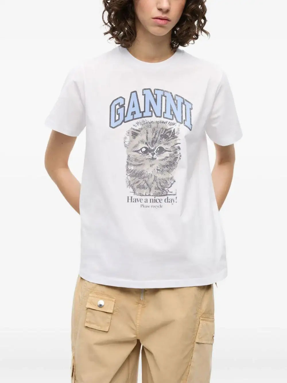 Camsieta Ganni Kitty Margot T4272 151 GANNI