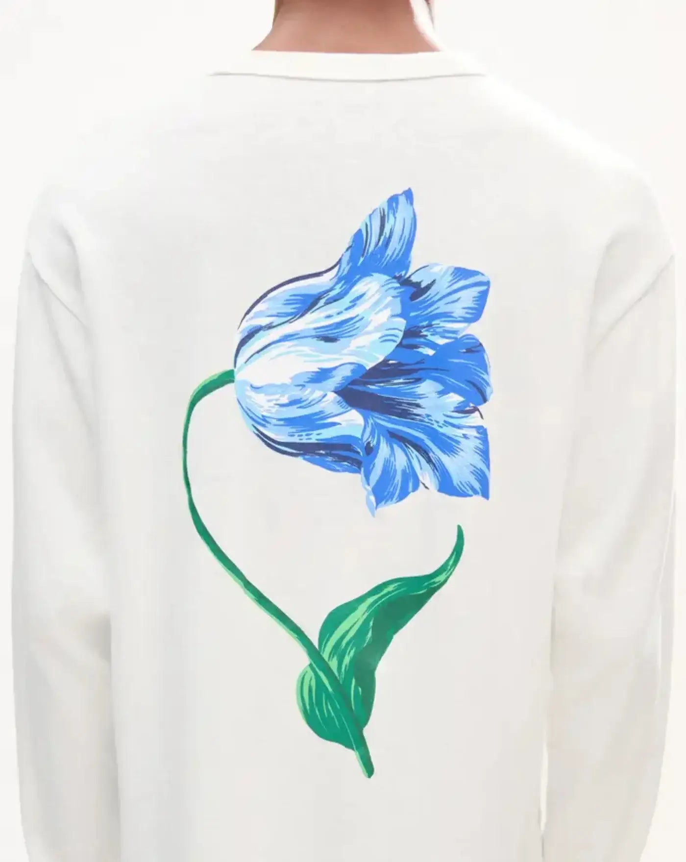 Camiseta Kenzo Tulip FG65TL3634SK 02 OFF WHITE KENZO