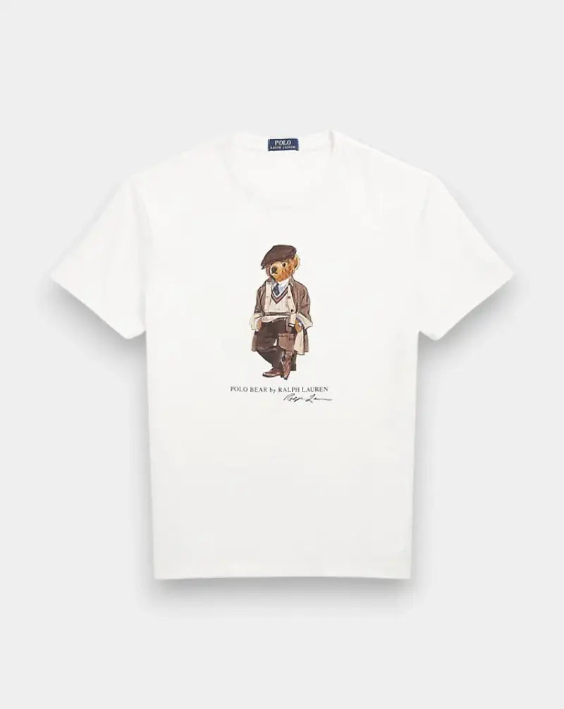 Camiseta Polo Ralph Lauren Bear 710P00085001 DECKWASH WHITE POLO RALPH LAUREN