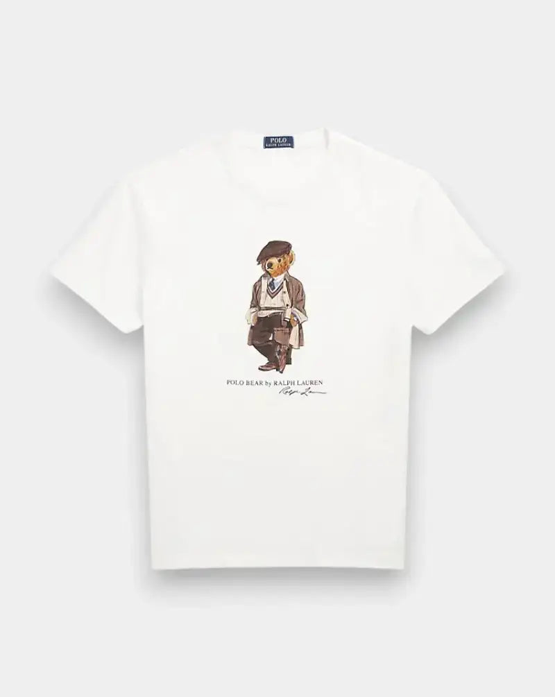 Camiseta Polo Ralph Lauren Bear 710P00085001 DECKWASH WHITE POLO RALPH LAUREN