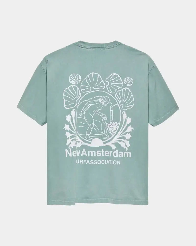 Camiseta New Amsterdam Lost Surfer 2502066003 TEAL NEW AMSTERDAM