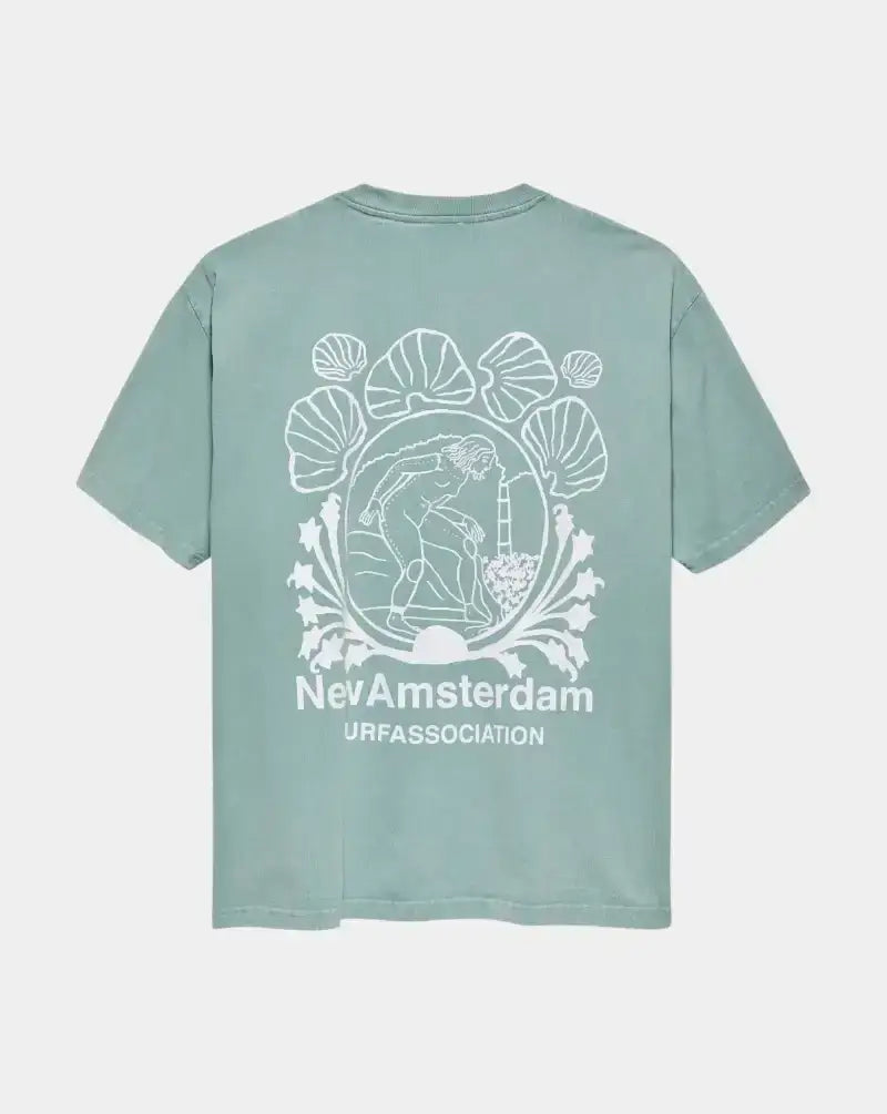 Camiseta New Amsterdam Lost Surfer 2502066003 TEAL NEW AMSTERDAM