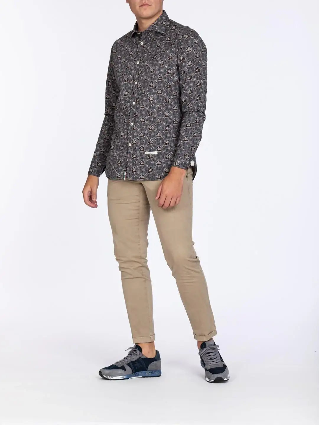 Camisa Tintoria Mattei Estampado 1RC1NJWFD1 97 TINTORIA MATTEI