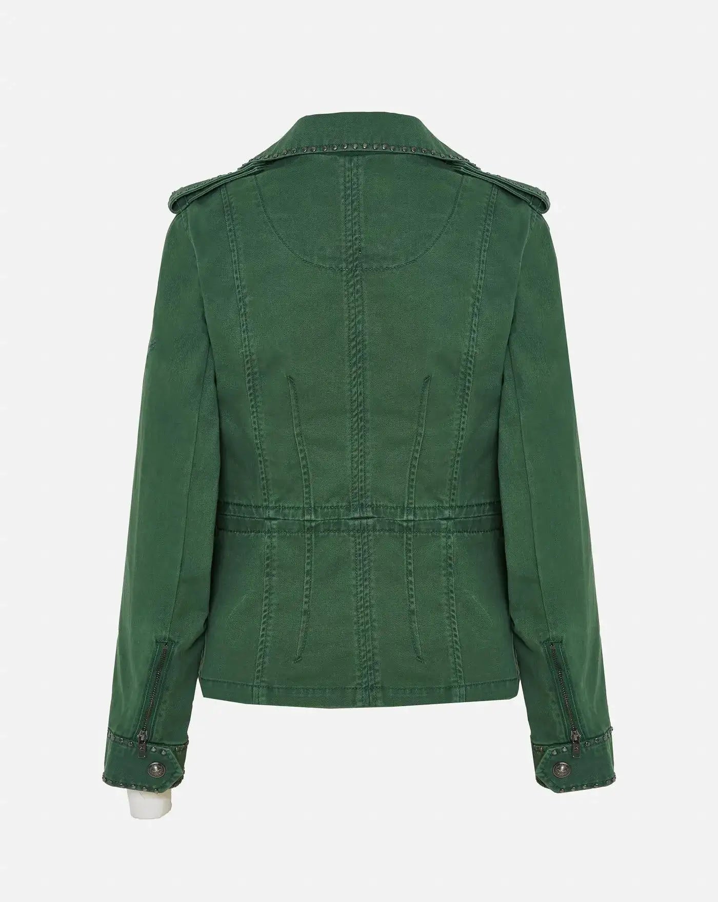 Chaqueta Zadig & Voltaire Klimi Cotton Lave Studs WWOW01677 CORIANDER 330 ZADIG & VOLTAIRE