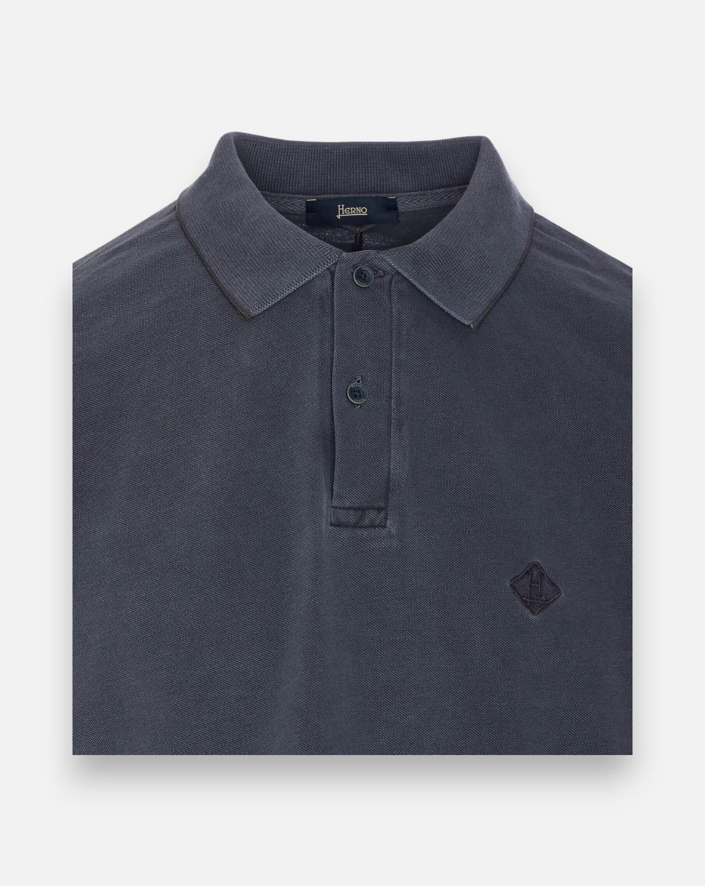 Polo Herno Knitted Polo Shirt JPL00134U 540069200 HERNO