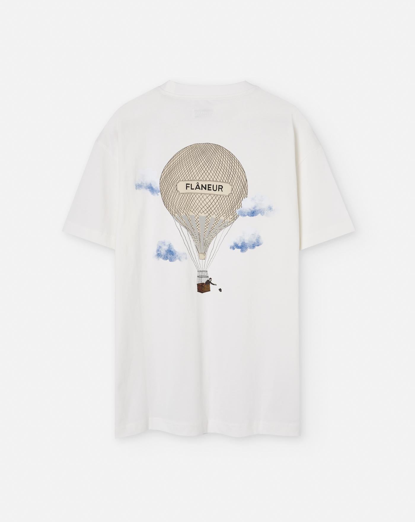 Camiseta Flâneur Aéronautique F14086 WHITE FLANEUR