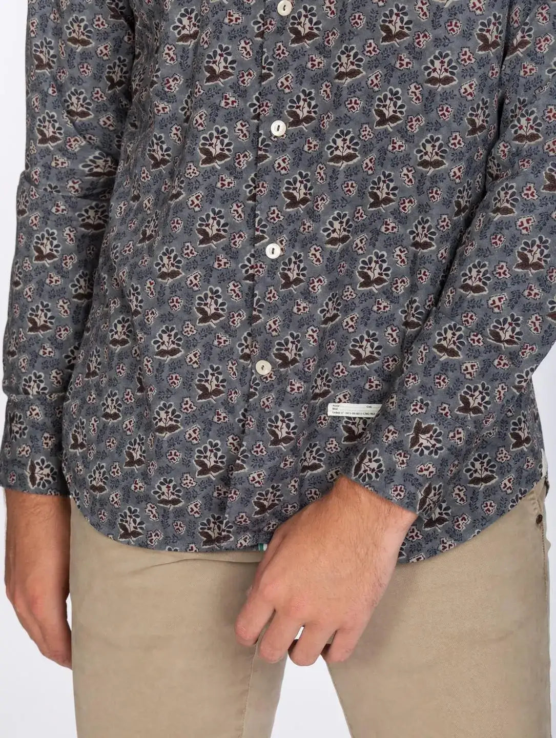 Camisa Tintoria Mattei Estampado 1RC1NJWFD1 97 TINTORIA MATTEI