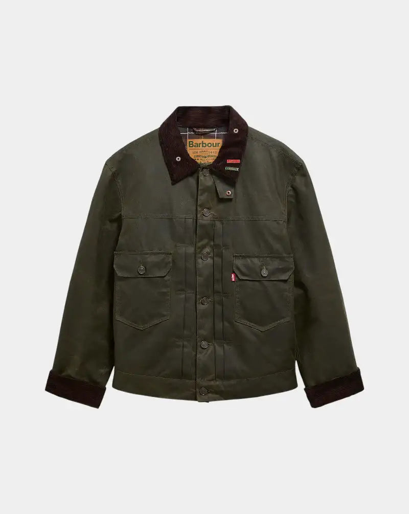 Chaqueta Barbour x Levi's Type II Waxed Jacket MWX2522OL 51 BARBOUR