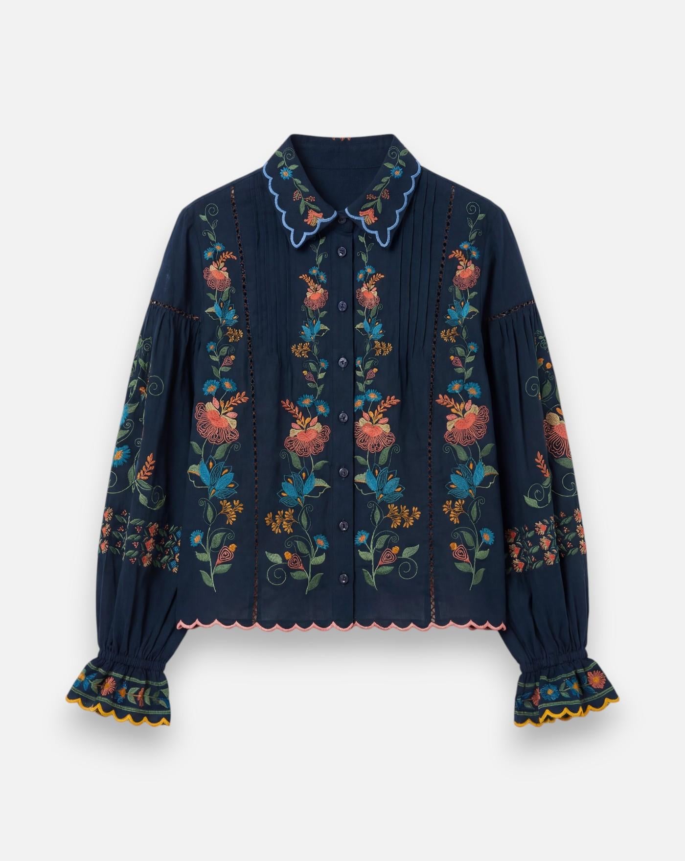 Blusa Farm Rio Stitched Garden 358020 26091 STITCHED GARDEN FARM RIO